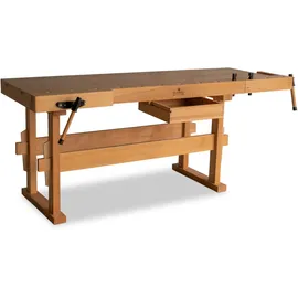 BAMATO Hobelbank Massivholz 68 kg