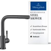 Villeroy & Boch Steel Shower anthracite 96970105