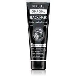 Revuele Charcoal Black Mask Reinigungsmaske zum Abziehen für unreine Haut 80 ml