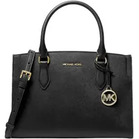 Michael Kors Becca Medium Umhängetasche Leder Black