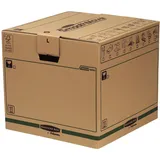 Bankers Box Umzugskartons SmoothMove FastFold 47,0 x 48,0 x 41,2 cm, 5 St.