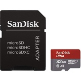 SanDisk Ultra microSD + SD-Adapter UHS-I U1 A1 98 MB/s 32 GB