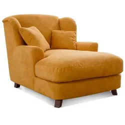 sit & more Longseat-Sessel Asado Stoff Gelb Mustard