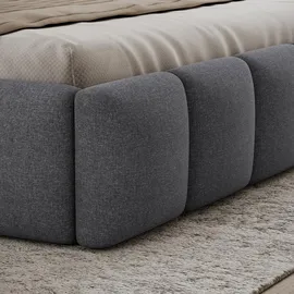 petits-meubles Bett 180 x 200 cm Grau