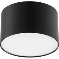 LINDBY LED-Strahler Nivoria, 11 x 7 cm, schwarz, Metall