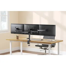 InLine Tischhalterung für 3x TFT/LCD/LED bis 68cm (27"), max. 3x8 kg,