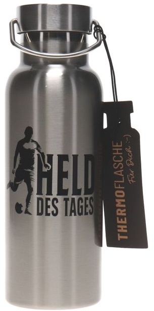 Lavida Thermoflasche ""Held des Tages""