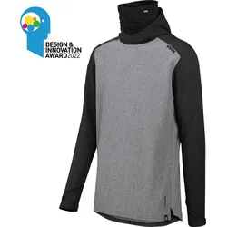 Carve Digger Hooded Jersey graphit-schwarz 3XL