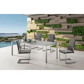 Sit Mobilia Etna Gartentisch 160 x 95 x 0 cm Beton hell
