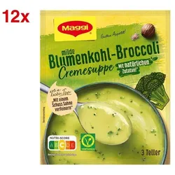 Maggi 12er-Pack Cremesuppe »Blumenkohl-Broccoli« 3 Portionen