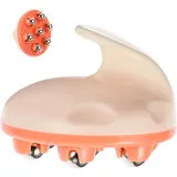 Anneome Rollerball-Massagegerät Massage für den Rücken Massagerolle Fuß massagematte ganzkörpermassage hand massager werkzeug Nackenmassagegerät Handmassagegerät mit Rollen Nackenrolle Abs