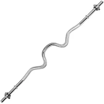 OEM Hantelstange Curlstange 120 cm 7 kg beige / silber