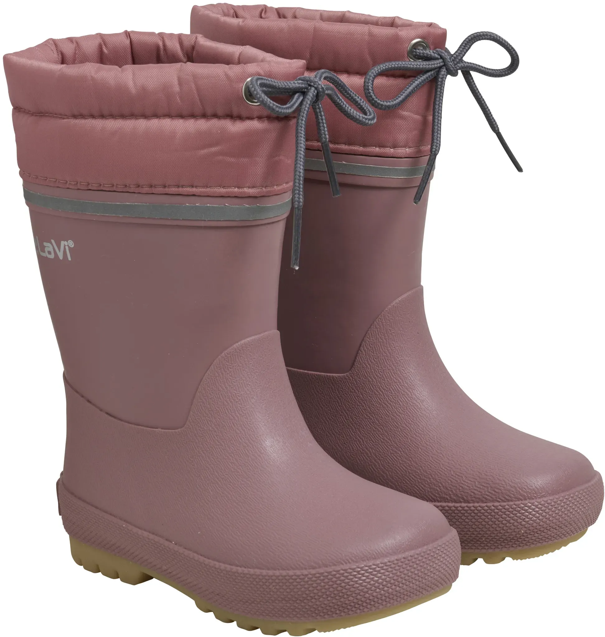 Winterboots CELAVI "Winterboots CEThermal", Kinder, Gr. 33, braun (burlwood), Obermaterial: 100% Naturkautschuk NaRubber., unifarben, Schuhe