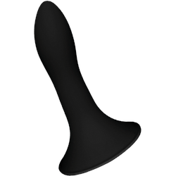 Premium Silicone Dildo, 13 cm, schwarz