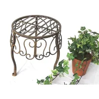 DanDiBo Ambiente Blumenhocker 25 x 25 cm Braun