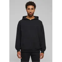 URBAN CLASSICS Cosy Raglan Kapuzenpullover - Black - 3XL