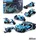 CaDA Bricks Stunt Storm 6in1 Pull Back 128-tlg.