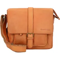 GREENLAND Nature GreenLand NATURE Umhängetasche Leder 28 cm cognac2