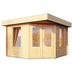 Wolff Finnhaus Gartenhaus 5-Eckhaus Maja 40-A  Ohne Terrasse