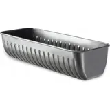 Kadax Königskuchenform, 31x7,5x12cm Backform, Blech Zwiebackform, Kastenform mit Antihaft-schicht,