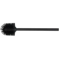 Wenko WC-Bürste Ersatzbürste Silikon Schwarz (Ø 8 cm)
