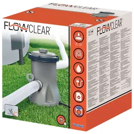 BESTWAY Flowclear Filterpumpe 1.249 l/h inkl. Filterkartusche