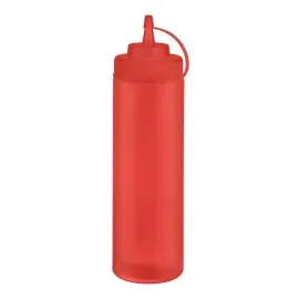 APS Quetschflasche, 6er Set 93258 , Maße (Ø x H): 7 x 26,5 cm, Farbe rot