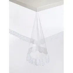 Tischdecke Gr. 1, transparent, B:110cm L:140cm, Tischdecken, Gartentischdecke Tischdecke
