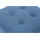 deluke Sitzhocker CELIS Stoff 45 x 46 x 45 cm Blau
