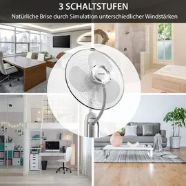 Syntrox Ventilator Sigi mit Luftbefeuchter inkl. Fernbedienung