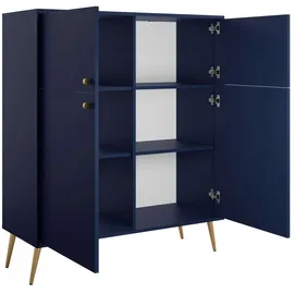 Home Affaire ROMILDA 105 x 122 x 40,5 cm Dunkelblau