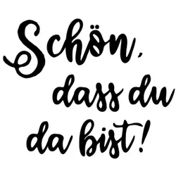 Bierdeckel aus Filzpappe/Karton, "Schön, dass...", Ø 107 mm, rund, 1000 Stück - Mank