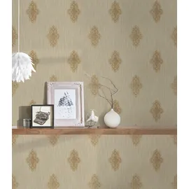 Architects Paper Barock Tapete 10 m x 0,53 m 319463 beige/bronze