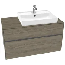 Villeroy & Boch Collaro Waschbeckenunterschrank 100 x 55 cm Stone Oak