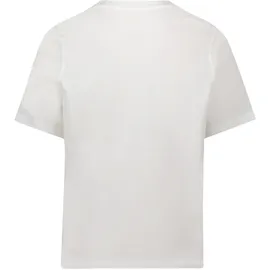 Cartoon Printshirt mit Rundhalsausschnitt Patch Cream/Green | 34