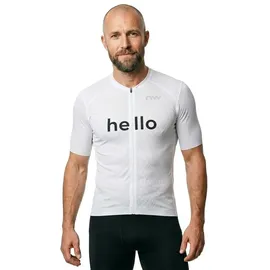 Northwave Blade Hello Goodbye Trikot (Größe L, weiss)