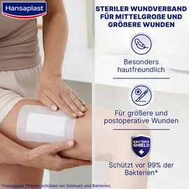 BEIERSDORF Sensitive Wundverband Pflaster 10 x 15 cm 5 St.