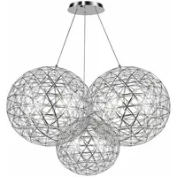 s.luce Atom 3-flg. 70 cm rund / Chrom