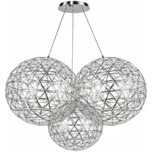s.luce Atom 3-flg. 70 cm rund / Chrom