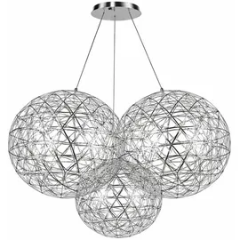 s.luce Atom 3-flg. 70 cm rund / Chrom