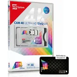 TELE System Cam tivùsat 4K Ultra HD Conditional-access Modul (cam)