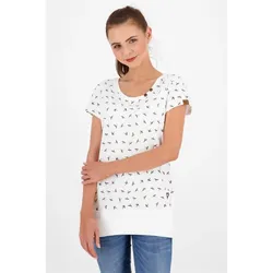Alife and Kickin T-Shirt CocoAK Schwalben Shirt white XXL