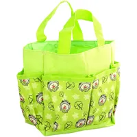 Peter Bausch GmbH & Co. KG PEBARO GAR2 - Nylontasche für Garten-Set, mit vielen Fächern, grün, 30x19,5x9cm