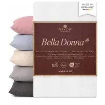 Formesse Kissenbezug Bella Donna 40 x 40 cm Weiss