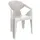 Resol Garbar Delta Sessel 57 x 60 x 105 cm weiß 4 St.