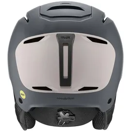 Uvex Resolution Mips rhino-warm grey Matt 52-55 cm