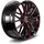 Barracuda Project 3.0 8,5 x 19 5 x 114,3 ET40 ML73,1 Schwarz/Rot