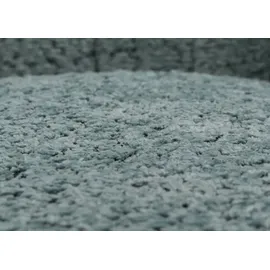 Mendler Lounge-Sessel HWC-K37 Chenille 75 x 80 x 78 cm blau-grün mit Kissen