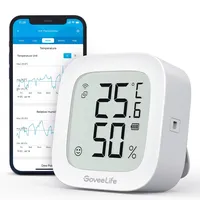 Goveelife WLAN Hygrometer Thermometer, Digital Temperatur und Luftfeuchtigkeitsmesser Innen