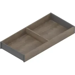 AMBIA-LINE Rahmen, für LEGRABOX/MERIVOBOX Schubkasten, Holzdesign, NL=450 mm, Breite=200 mm, Nebr.Eiche/oriongrau